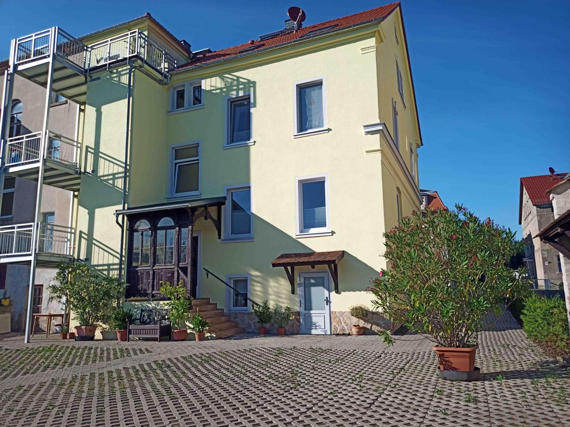 Ferienwohnung Urlaubsbasis Renate Zittau Dış mekan fotoğraf